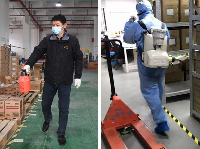 佛山仓库出租企业常态化防控和生产安全工作