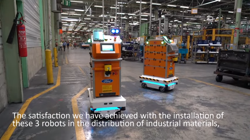 福特汽车运用MiR协作移动机器人自动化内部物流作业