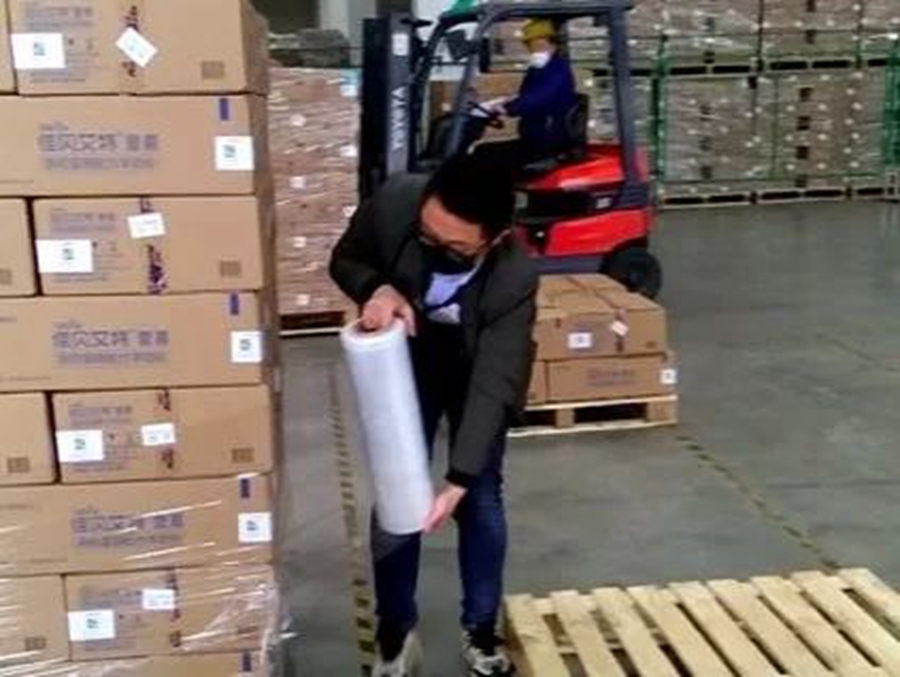 佛山仓储企业为爱坚守，员工分批复工抗击疫情