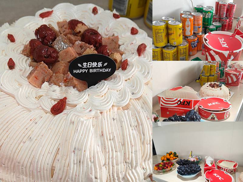 暖聚时光，共贺生辰！全储物流第四季度生日茶会