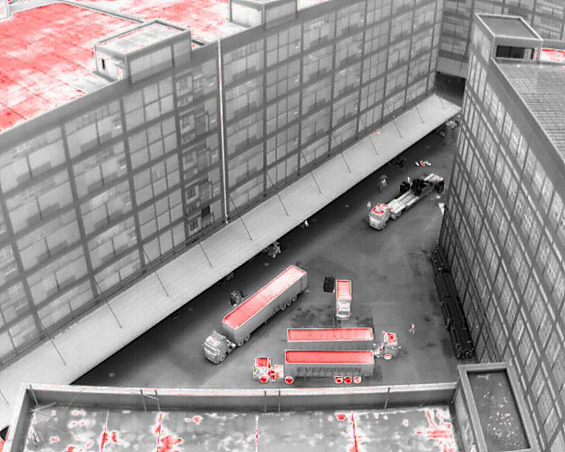 佛山仓储热成像图片